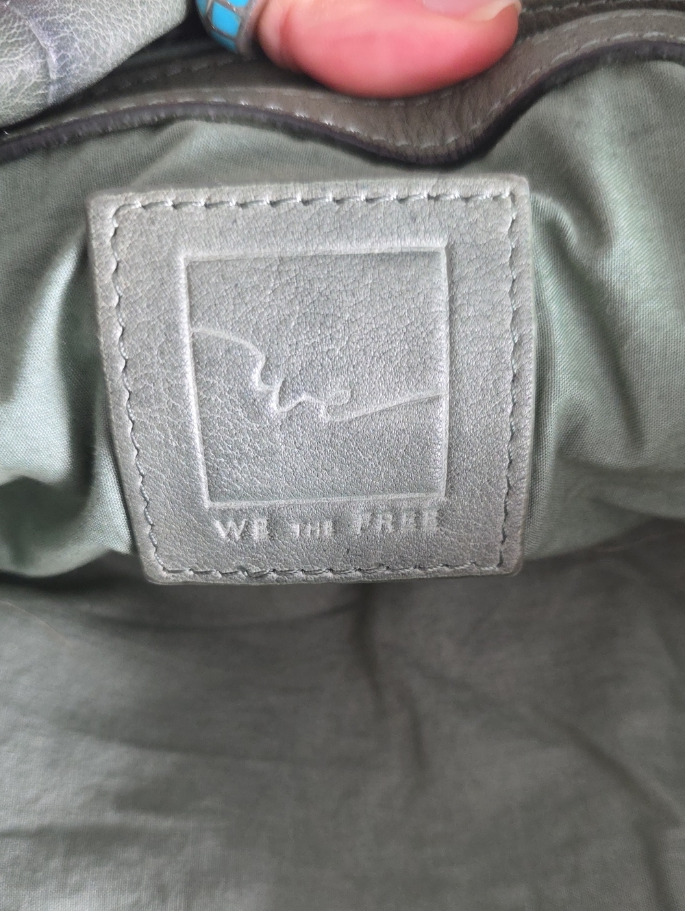Free People We The Free Baby Emerson Tote in Secret Sage - Picture 11 of 13